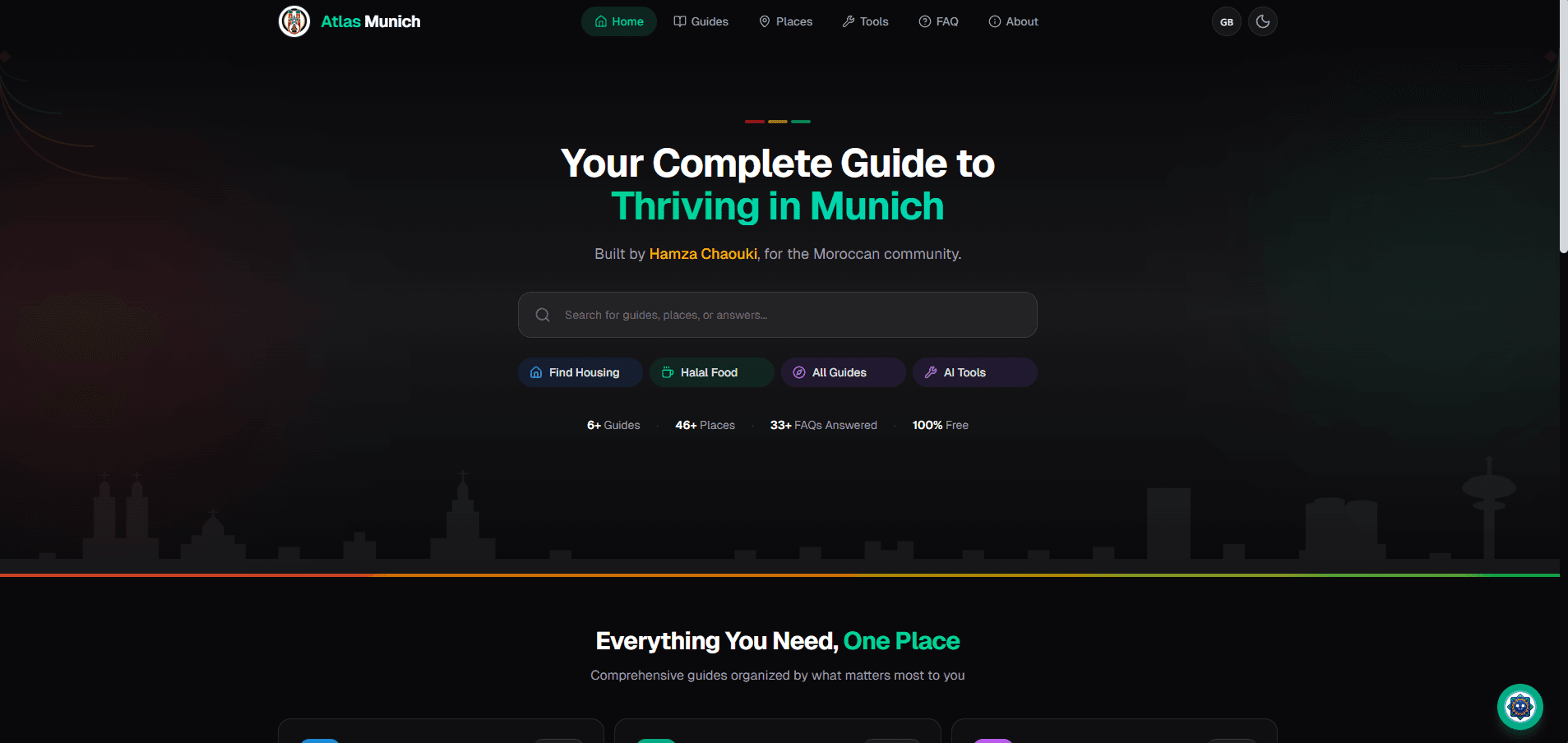 Atlas Munich: AI Contribution for Student Onboarding screenshot 1